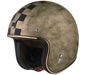 Bogotto V541 Scacco Casco Jet - Marrón