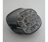HIGHSIDER Luz trasera LED inteligente Negro Estilo HD, aprobado E (1 pieza) -