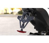 HIGHSIDER Soporte de placa Akron-RS Pro con iluminación de placa -
