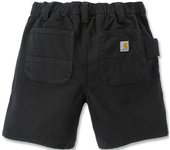 Carhartt Rugged Flex Relaxed Fit Canvas Work Pantalones cortos para damas - Negro (S 30)