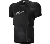 Alpinestars A-Impact Plasma Chaqueta protectora de manga corta - Negro Blanco (M)