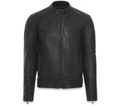 Belstaff Broughton Chaqueta de cuero para moto - Negro (M)