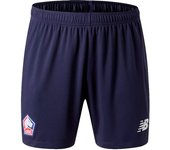 New Balance - Pantalón corto Lille Primera Equipación 2024-2025, Unisex, Blue-White, L