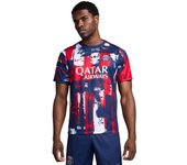 Nike - Camiseta PSG Pre-Match 2024-2025, Unisex, Midnight Navy-University Red-White, M