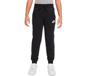 Nike - Pantalón largo Sportswear Club Fleece Jogger Niño, Unisex, Black-White, S