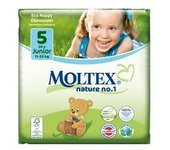 Pañales Junior T5 (12-25 kg) 26 unidades - Moltex