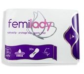 10 x Salvaslip compresas sin alas seis capas 30 unidades - Femilady