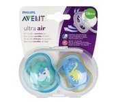 Chupete ultra air deco +18 meses niño 2 unidades - Philips Avent