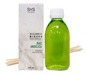 5 x Recambio ambientador sys raíz Angélica 200 ml - Laboratorio SYS