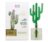Ambientador sys difusor cactus bergamota 90 ml (Bergamota) - Laboratorio SYS