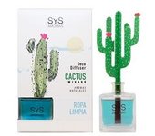 5 x Ambientador sys difusor cactus ropa limpia 90 ml - Laboratorio SYS