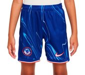 Nike - Pantalón corto Chelsea FC Primera Equipación 2024-2025 Niño, Unisex, Rush Blue-Team Orange-White, XL