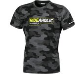 Macna Dazzle Rideaholic Camiseta Damas - Negro Multicolor