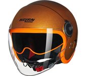 Nolan N21 Visor 06 Ocio Casco Jet - Naranja Marrón Beige (L)