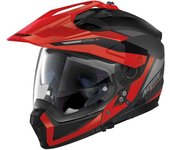 Nolan N70-2 X Stunner 2023 N-Com Casco - Negro Rojo