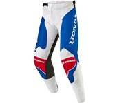 Alpinestars Honda Racer Iconic Pantalones de motocross - Blanco Rojo Azul (32)