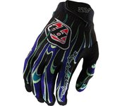 Lee Air Torched Guantes de motocross para jóvenes - Verde Azul (M)