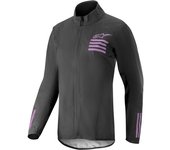 Alpinestars Stella Descender Chaqueta de la bicicleta de las señoras - Negro Lila (XL)
