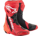 Alpinestars Supertech R Vented Botas de moto perforadas - Rojo (47)