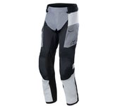 Alpinestars Andes Air Drystar Pantalones Textiles de Motocicleta Impermeables - Negro Gris (3XL)