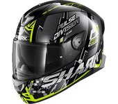 Shark Skwal 2.2 Noxxys Casco - Negro Verde (XS)