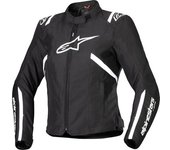 Alpinestars Stella T-SPS V2 Chaqueta textil impermeable para mujer - Negro Blanco (XL)