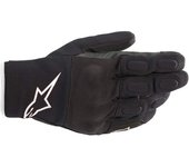 Alpinestars S Max Drystar Guantes de motocicleta impermeables - Negro Blanco (2XL)