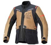 Alpinestars ST-7 2L Gore-Tex chaqueta textil impermeable para motocicletas - Negro Marrón (XL)