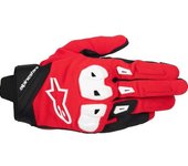 Alpinestars Sp X 1 Guantes de moto - Negro Blanco Rojo (M)