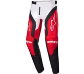 Alpinestars Racer Ocuri Pantalones Juveniles de Motocross - Negro Blanco Rojo (26)