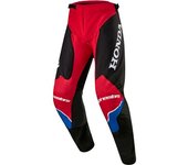 Alpinestars Honda Racer Iconic Pantalones de motocross - Negro Blanco Rojo (38)
