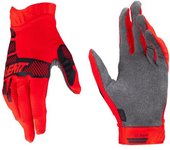 Leatt 1.5 2024 Guantes de motocross para jóvenes - Negro Rojo (M)