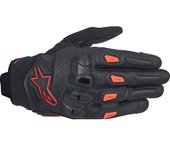 Alpinestars Sp X 7 Guantes de moto perforados - Negro Rojo (2XL)