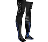 Acerbis X-Leg Pro Calcetines - Negro Azul (2XL)