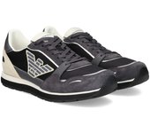 Emporio Armani Zapatillas Hombre - Negro Talla 8