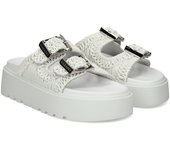 Casadei Sandalias Con Plataforma Mujer - Blanco Talla 40