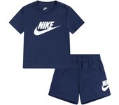 Conjunto de camiseta y pantalón corto infantil Nike Club
