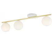 Regleta de techo valenti ii opal (3 luces)