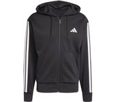 Sudadera con capucha adidas Essentials 3-Stripes Fleece