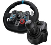 Logitech Pack G29 Driving Force para PS4/PS3/PC + Force Shifter