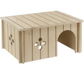 Caseta De Madera Sin Para Roedores Ferplast 37 x 27.7 x 20 Cms