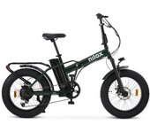 Bicicleta eléctrica Nilox X8 Pro 13Ah 36V 70km autonomía plegable verde LCD 250W