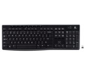 Teclado inalámbrico Logitech K270 Layout ES compacto receptor USB Unifying teclas silenciosas
