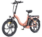 Bicicleta eléctrica HillMiles MilePort 1 250W 36V13Ah 20″ Shimano 7 velocidades Rojo