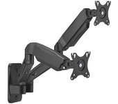 Aisens Soporte de Pared Pro Contrapeso Giratorio e Inclinable para Monitor/TV 9Kg 17-32" Negro
