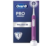 Cepillo dental eléctrico Oral-B Junior 8006540742891 Rotatorio Suave Batería Integrada Púrpura