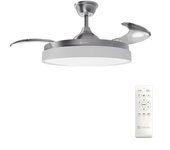 Origial AIRBLISS CEILING RETRACTABLE 25WIN Ventilador de Techo con Aspas Retráctiles 25W Inox