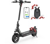 Patinete eléctrico isinwheel 45km/h 45km de autonomía 800W con app, suspensión y neumáticos 10"