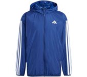 Cortavientos adidas 3 bandas hombre azul oscuro/blanco