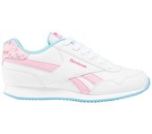 Zapatillas reebok royal cl jog 3.0 infantil blanco rosa